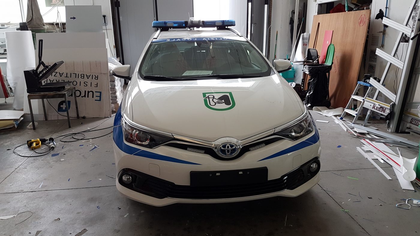 decorazione automezzi publi in fano